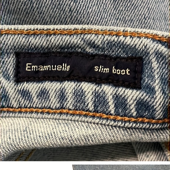 Citizens of Humanity Premium Vintage Emannuelle Slim Boot Lyocell Jean 10/30 - Picture 4 of 8
